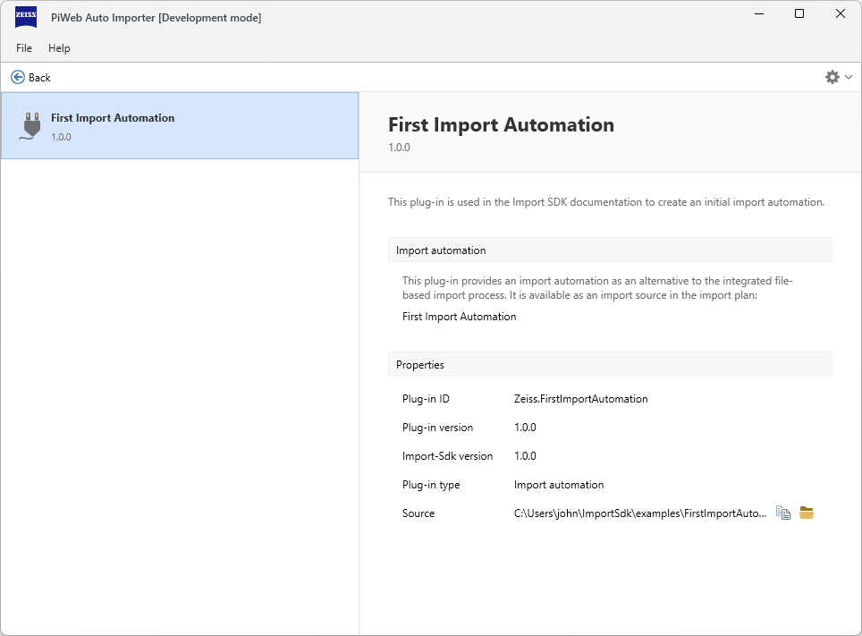 Plug-in management